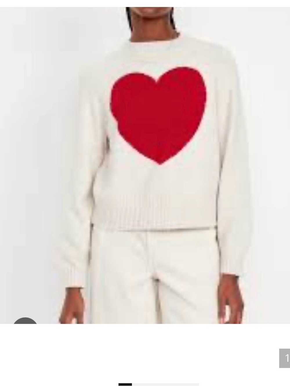 BNWT Old Navy Heart Sweater